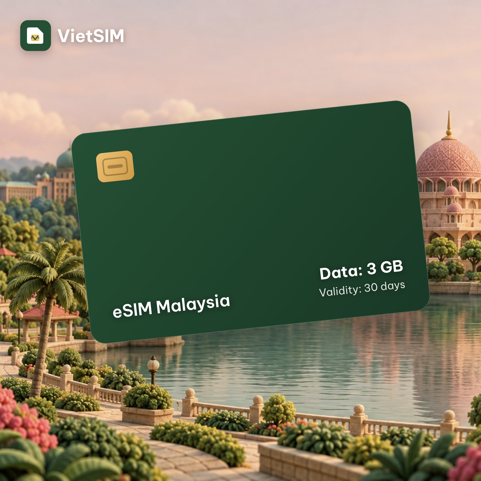 Malaysia eSIM 3GB 30 days