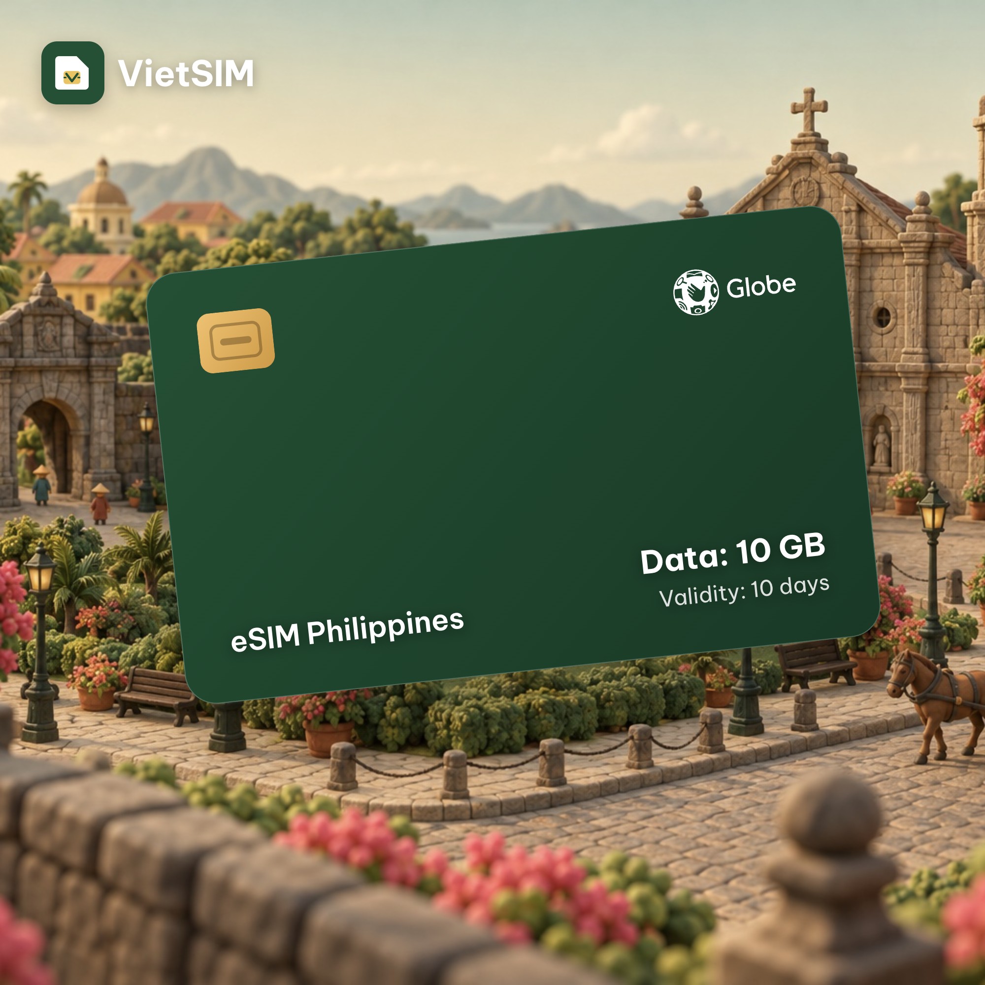 Philippines eSIM 10GB 10 days