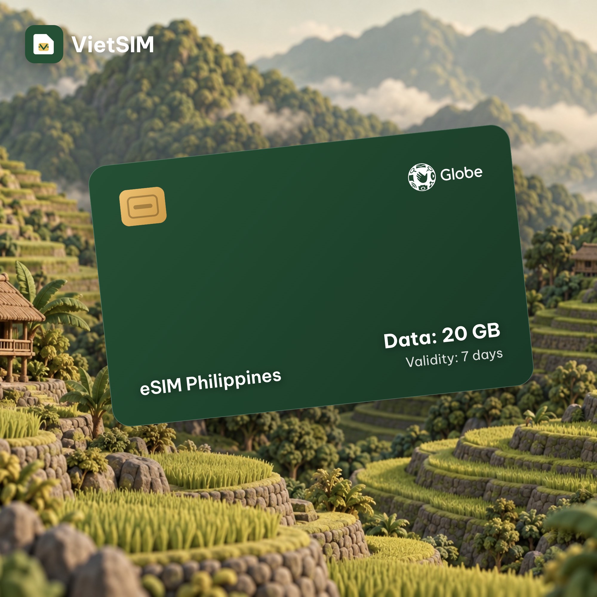 Philippines eSIM 20GB 7 days