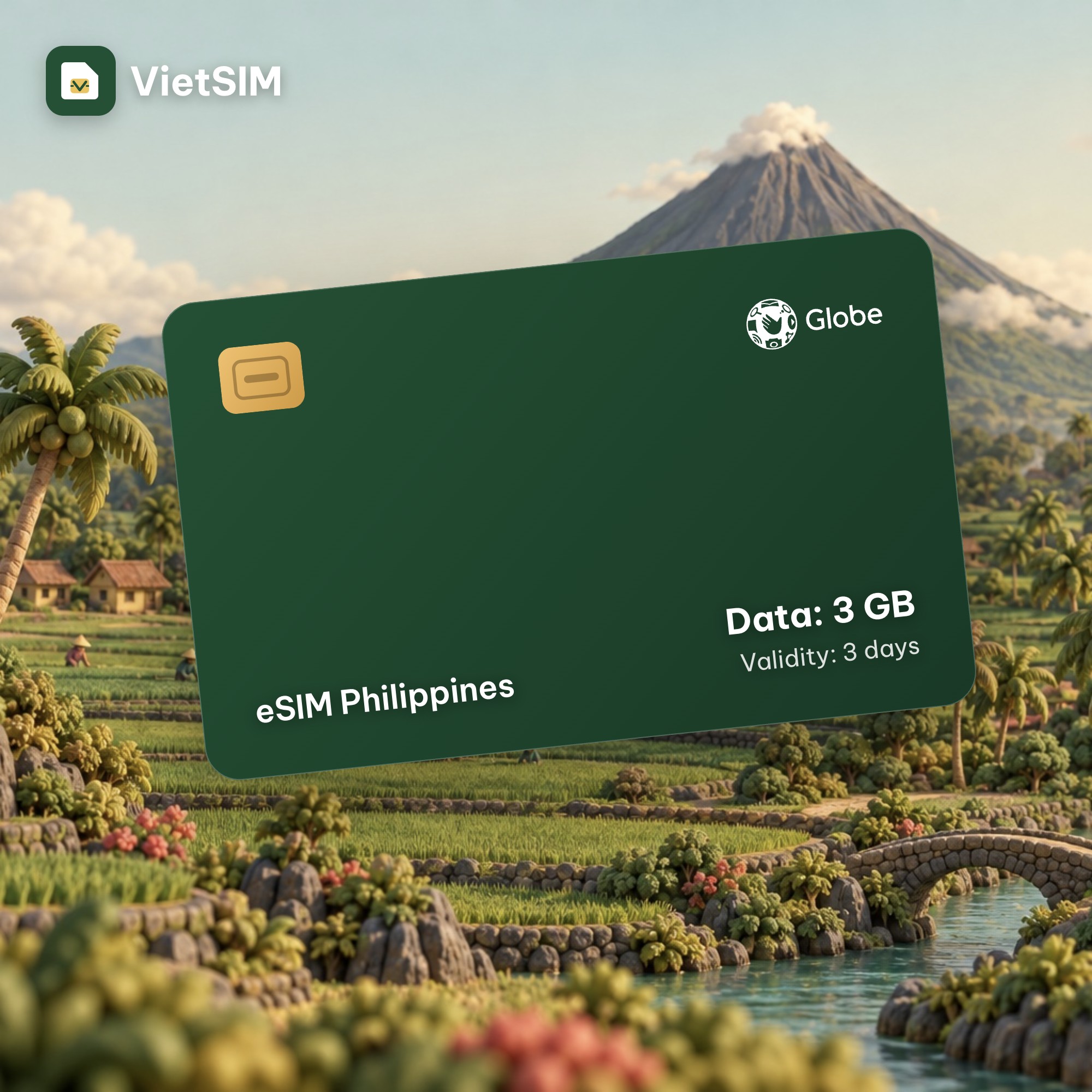 Philippines eSIM 3GB 3 days